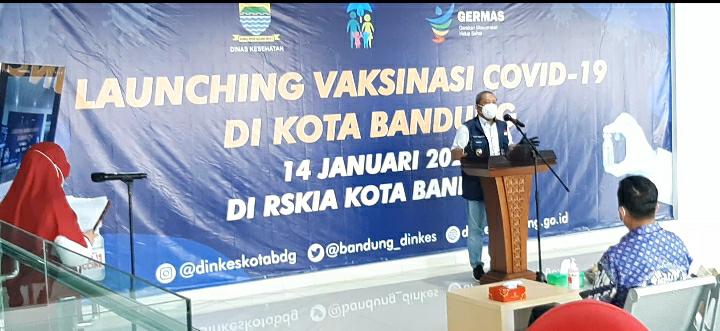 Kota Bandung Resmi Lakukan Vaksinasi Covid-19, Wakil Wali Kota: Ini Kepentingan Bersama