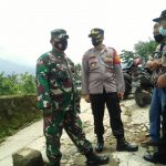 Kapolsek Kecamatan Cicalengka Lakukan Operasi Penegakkan Protokol Kesehatan