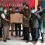 Pemuda Ansor Dayeuhkolot Menyumbang Masker Ke Gugus Desa Citeureup