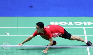 Ginting Kalah Dua Set Langsung, Axelsen Sempat Beri Gestur Memuji
