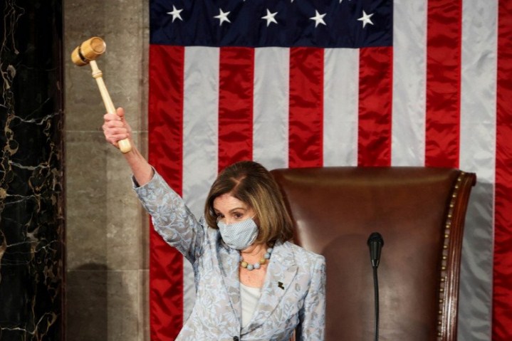 Ketua DPR AS Desak Trump Segera Lengser Ketua DPR AS Desak Trump Segera Lengser