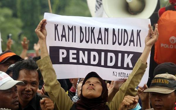 Pupus Sudah Harapan Guru Honorer di Atas 35 Tahun Untuk Jadi PNS