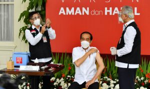 Jokowi: Vaksinasi Jalur Mandiri Dibutuhkan Untuk Mempercepat Program