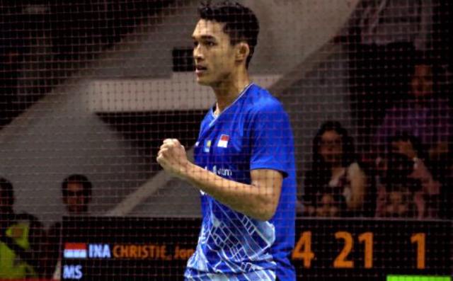Lumpuhkan Lawan, Jonatan Christie Masuk Perempat Final Thailand Open