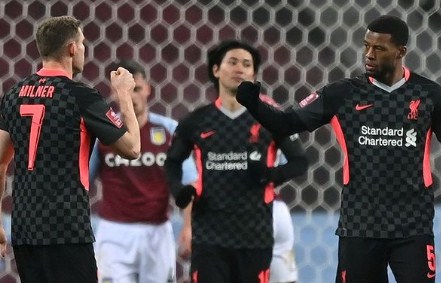 Balas Kekalahan Memalukan, Liverpool Singkirkan Aston Villa 4-1 dari FA Cup