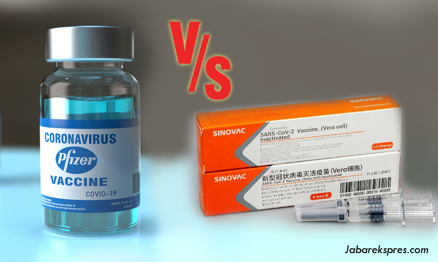 Perbedaan Vaksin COVID-19 Sinovac VS Pfizer, Mana yang Lebih Ampuh?