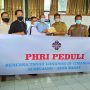 PHRI dan Taspen Berikan Santunan Kepada Korban Longsor Desa Cihanjuang Sumedang