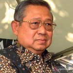 Susilo Bambang Yudhoyono (SBY) diketahui hampir membeli lagu 'Pelangi di Matamu' milik Jamrud seharga Rp1 Miliar. ANTARA FOTO/Arif Firmansyah