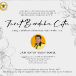 Anggota DPR RI Gatot Sudjito Meninggal Dunia Akibat COVID-19