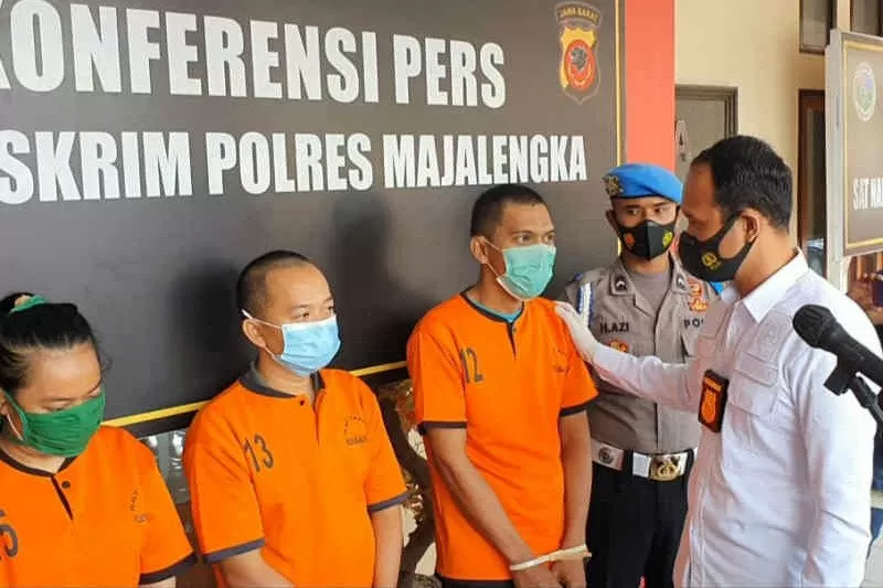 Tiga Penyalur Migran Ilegal Berhasil Dibekuk Polres Majalengka