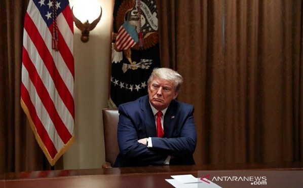Akun Donald Trump Diblokir Sejumlah Platform Media Sosial