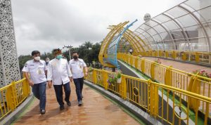 Skywalk dan Munara 99 Sabilulungan, Karya Terakhir Bupati Dadang Naser