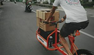Keren Nih! di Tasikmalaya ada Orangbike Messenger, Jasa Pengiriman yang Kampanyekan Peduli Lingkungan
