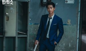 Potret Sangar Song Joong Ki Saat Jadi Mafia dan Lawan Siswa Bandel di "Vincenzo"