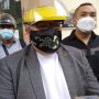 Kuasa Hukum Ormas Pemuda Pancasila Razman Arif Nasution saat menjumpai awak ketika menangani kasus di Bandung