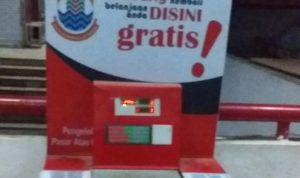UPT Pasar Kota Cimahi Sediakan Timbangan Cadangan Bagi Para Pembeli