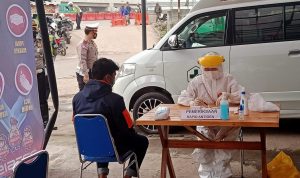 Polresta Bandung Lakukan Penyekatan Guna Antisipasi Libur Imlek