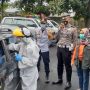 Cegah Penyebaran Covid-19, Satlantas Polresta Bandung Gelar Drive Thru Rapid Test Antigen