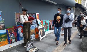 Begini Suasana di Kawasan Braga Bandung Saat Libur Panjang