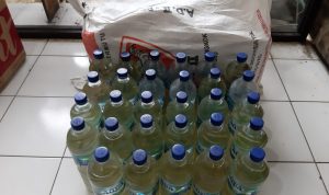 Tim Satuan Narkoba Polres Sumedang Sita Ratusan Liter Minuman Keras