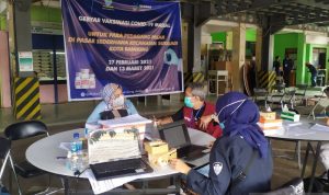 Dinkes Bandung Telah Memulai Vaksinasi untuk Pedagang Pasar Sederhana