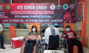 PMI Adakan Kegiatan Donor Darah di Kecamatan Astana Anyar PMI Adakan Kegiatan Donor Darah di Kecamatan Astana Anyar