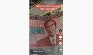 Beredar Gambar Uang redenominasi bergambar Jokowi, Inilah Faktanya