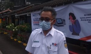 Manager Humas PT. KAI Daop 2 Bandung Kuswardoyo. (Dok. Nurrani Rusmana/Jabar Ekspres)