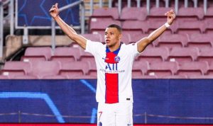 Remuk Redamkan Barcelona, Kylian Mbappe Sejajar dengan Shevchenko