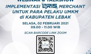bank bjb Rangkul Pelaku UMKM Lebak Gunakan QRIS