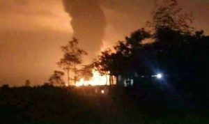 Warga Sekitar Kilang MInyak Balongan Diungsikan Ditiga Tempat