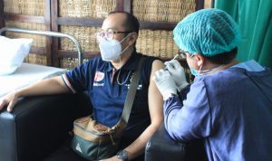 RSUD Al Ihsan Vaksinasi Puluhan Wartawan Kabupaten Bandung