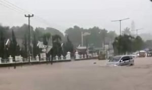 Hari Ini, Jatinangor Banjir Diduga Akibat Proyek Tol Cisumdawu