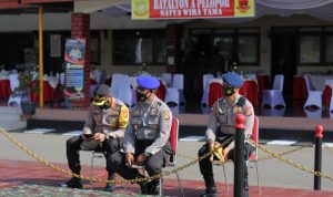 Kapolres Sumedang Hadiri Upacara Penyambutan Sat Brimob Polda Jabar dari BKO Polda Papua Kapolres Sumedang Hadiri Upacara Penyambutan Sat Brimob Polda Jabar dari BKO Polda Papua