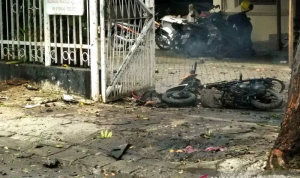 Lewat Potongan Tubuhnya, Saksi Mata Duga Pelaku Bom Bunuh Diri Seorang Perempuan
