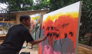 Sebuah Eksplorasi di Tengah Pandemi, Kurator Hassan Pratama Membuat Pameran Bertema “Trees Of Life”