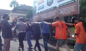 Terlibat Aksi Pemerasan, Polresta Bandung Ciduk Belasan Pemuda