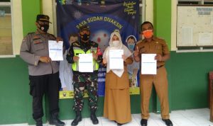 Kecamatan Cimanggung Sumedang Lakukan Vaksinasi Tahap Dua Bagi Pelayan Publik