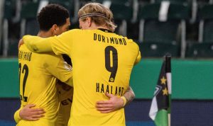 Gol Tunggal Jadon Sancho Bawa Dortmund Melaju ke Semifinal DFB Pokal