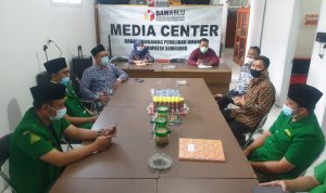 GP Ansor Sumedang Sambangi Kantor Bawaslu Guna Jalin Sinegritas