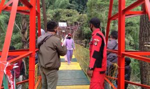 Alhamdulillah, Jembatan Penghubung Dua Kecamatan di Kabupaten Sumedang Kini Telah Bisa Digunakan