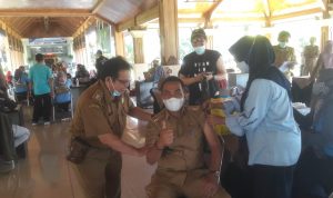 Vaksinasi Tahap Dua bagi ASN Pemkab Sumedang Berjalan Lancar dan Aman