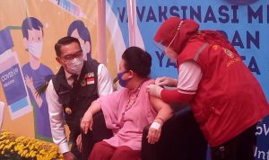 Gubernur Jabar Ridwan Kamil Targetkan Vaksinasi di Jabar Selesai Bulan Juni