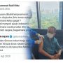 Ferdinand Ucapkan Selamat Pada Said Didu yang Kini Sudah Mau Divaksin