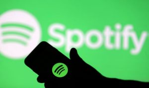 ILustrasi Spotify. (Photograph: Dado Ruvić/Reuters)