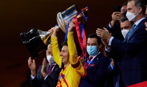 Barcelona Jawara Copa del Rey 2021, Messi Torehkan Rekor Barcelona Jawara Copa del Rey 2021, Messi Torehkan Rekor