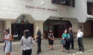 New Normal, Ibadah Jumat Agung di GKI Maulana Yusuf Bandung Dibatasi