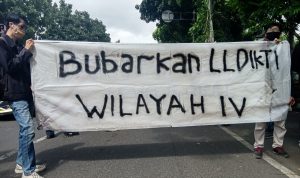 Digeruduk Aliansi Mahasiwa Karena Dinilai Lamban Tangani Perkara, LLDIKTI Wilayah IV Beri Klarifikasi