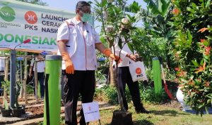 PKS Jabar Komitmen Terhadap Menjaga Lingkungan, Launching Gerakan Nasional Indonesiaku Hijau