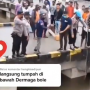 Viral Video Beberapa Oknum Polisi Buang Botol Plastik Sembarangan ke Laut